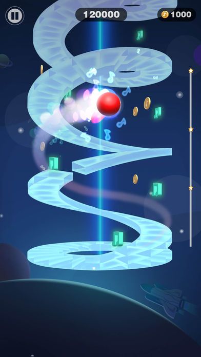 Music Helix Ball游戏特色图片