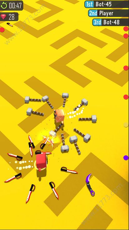 Smash iO无无限钻石中文破解版图片1