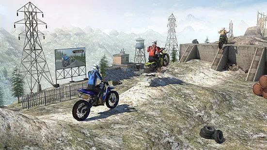 特技摩托英雄中文汉化无限金币内购破解版（Stunt Bike Hero）图片1
