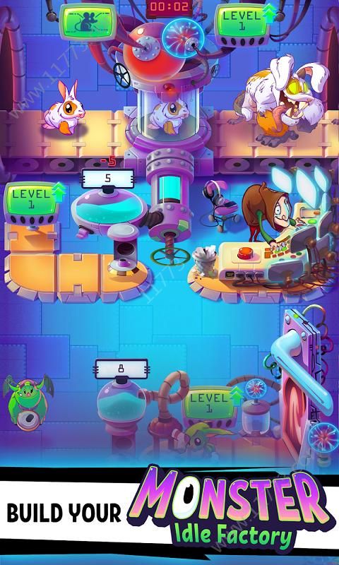 怪物闲置工厂破解版