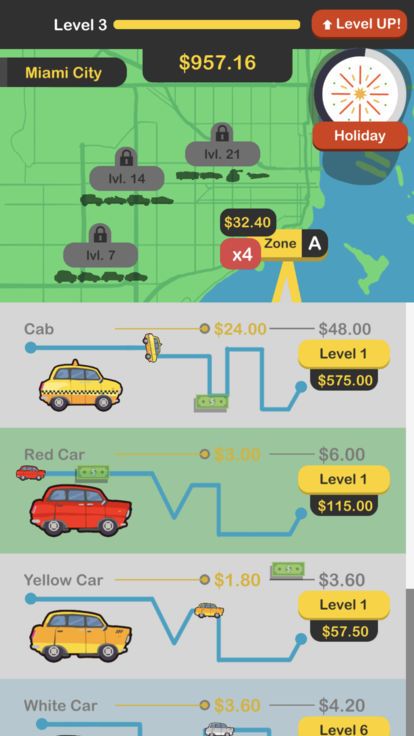 Idle Car Share破解版简评图片