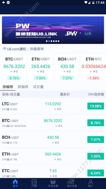 U8交易所app