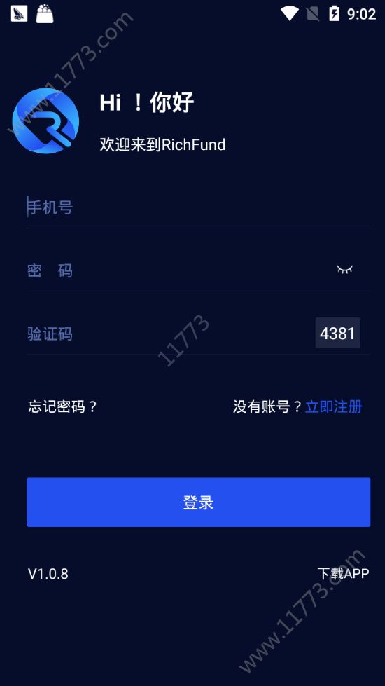 RichFund app