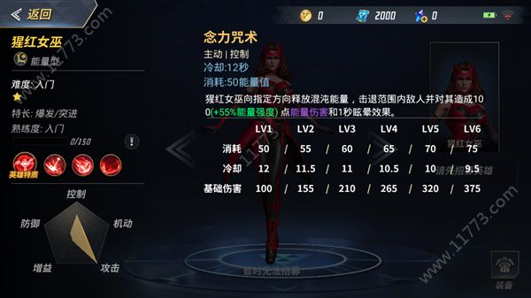 漫威超级战争猩红女巫怎么样？猩红女巫角色技能介绍[多图]图片4